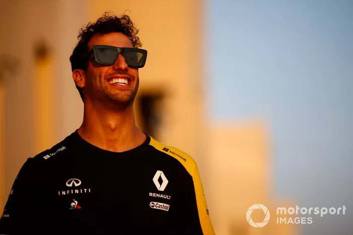 6.- Daniel Ricciardo, Renault F1 Team 