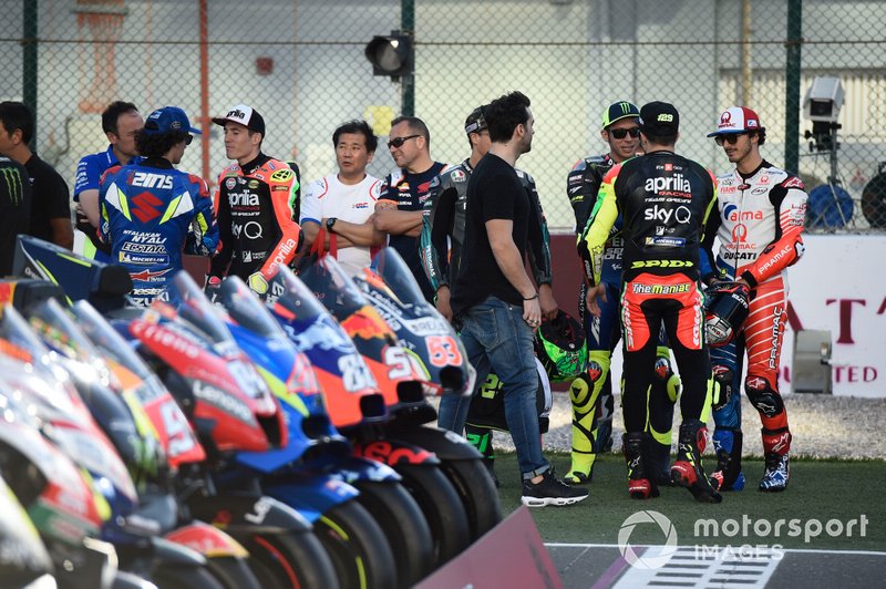Valentino Rossi, Yamaha Factory Racing, Mortbidelli, Francesco Bagnaia, Pramac Racing