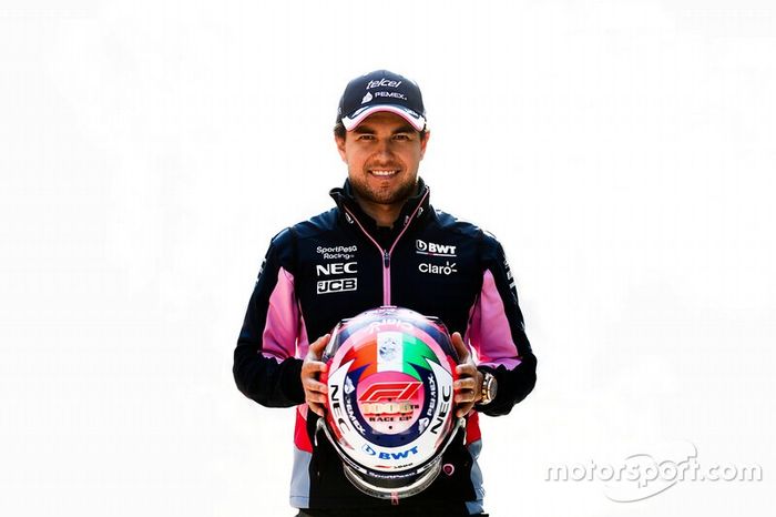 Casco de Sergio Pérez, Racing Point