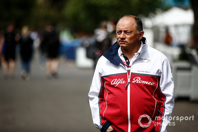 Frederic Vasseur, Team Principal, Alfa Romeo Racing