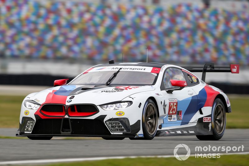 BMW M8 GTE #25 beim Daytona-Test