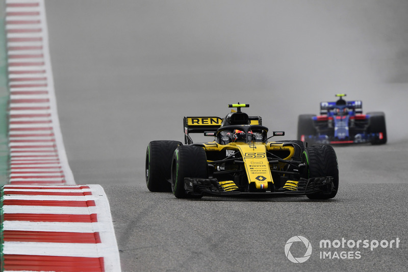 Карлос Сайнс-мол., Renault Sport F1 Team R.S. 18, П'єр Гаслі, Scuderia Toro Rosso STR13