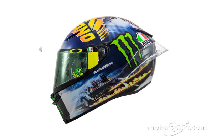 Il casco di Valentino Rossi, Yamaha Factory Racing