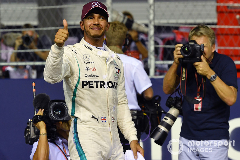 Peraih pole, Lewis Hamilton, Mercedes AMG F1