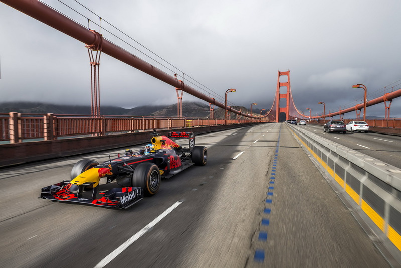 Daniel Ricciardo, Red Bull Racing in San Francisco