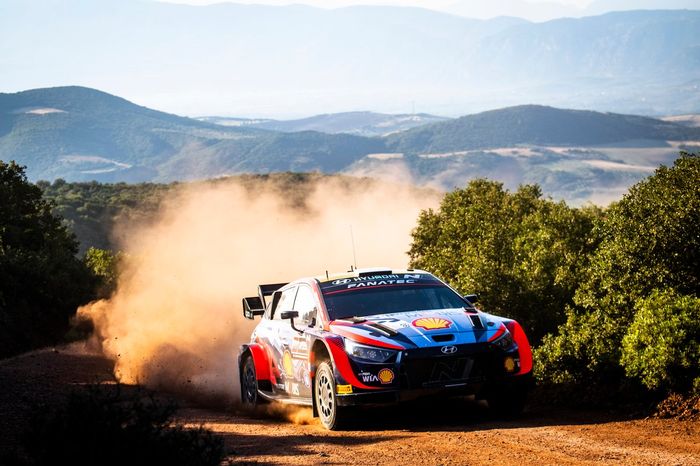 Ott Tanak, Martin Jarveoja, Hyundai World Rally Team Hyundai i20 N Rally1