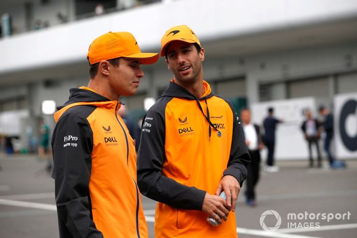 Lando Norris, McLaren & Daniel Ricciardo, McLaren 