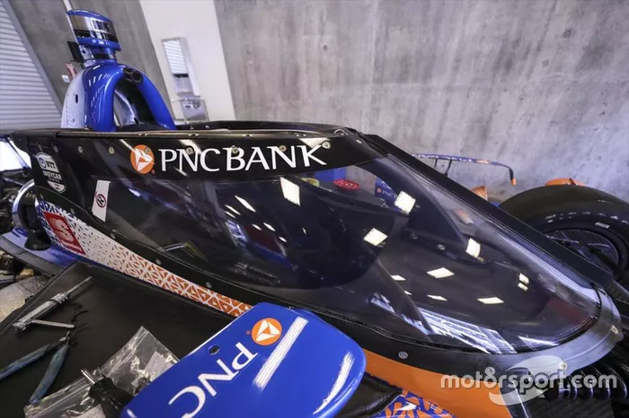 Scott Dixon, Chip Ganassi Racing Honda with aeroscreen
