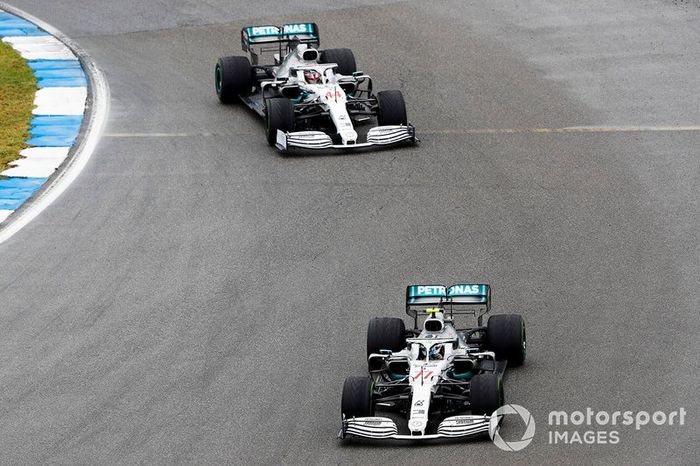 Valtteri Bottas, Mercedes AMG W10, Lewis Hamilton, Mercedes AMG F1 W10