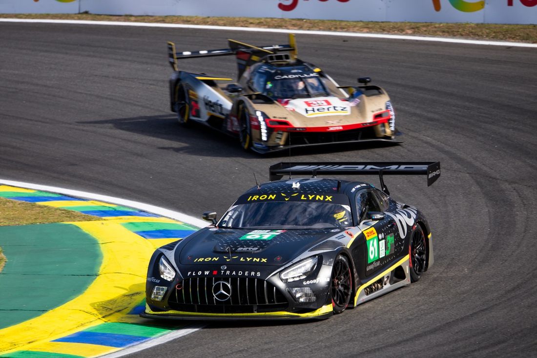 #61 Iron Lynx Mercedes-AMG LMGT3: Martin Berry, Lin Hodenius, Maxime Martin