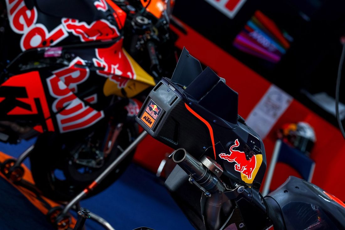 Red Bull KTM Factory Racing bike detail