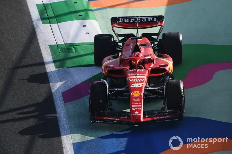 Charles Leclerc, Ferrari SF-24, va largo
