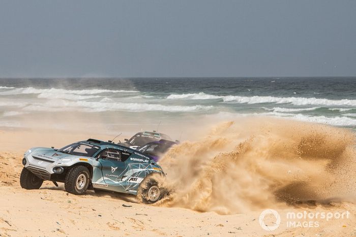 Jutta Kleinschmidt (GER)/Mattias Ekstrom, ABT CUPRA XE, Cristina Gutiérrez, Sebastien Loeb, X44