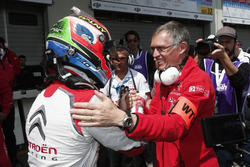 José María López, Citroën World Touring Car Team, Citroën C-Elysée WTCC and Carlos Avaress CEO of PS