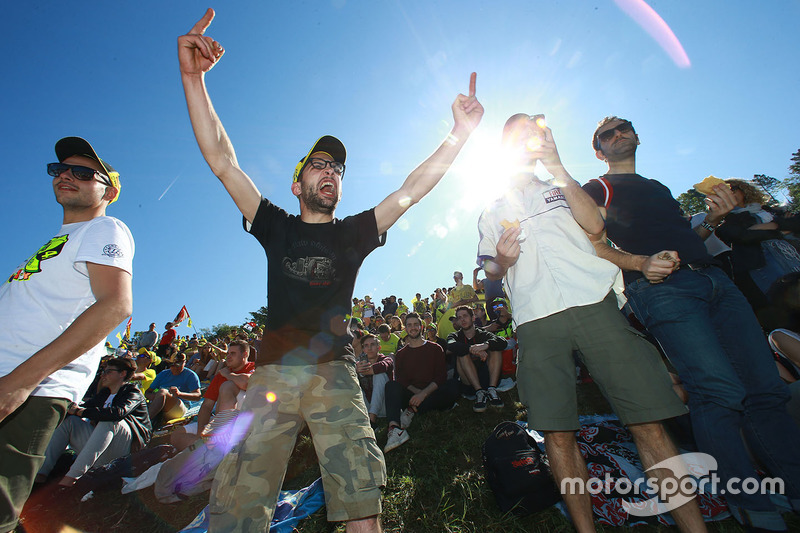 Fans van Valentino Rossi, Yamaha Factory Racing