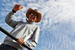 Esteban Ocon, Manor Racing en el desfile de pilotos