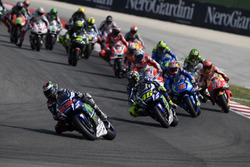 Start: Jorge Lorenzo, Yamaha Factory Racing, führt