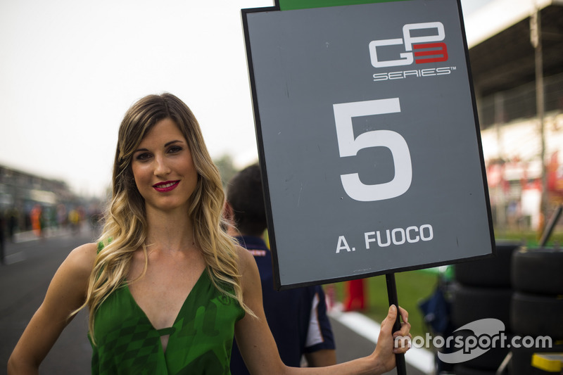 Grid girl for Antonio Fuoco, Trident