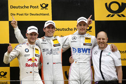 Podium: Race winner Robert Wickens, Mercedes-AMG Team HWA, Mercedes-AMG C63 DTM; second place Marco Wittmann, BMW Team RMG, BMW M4 DTM; third place Christian Vietoris, Mercedes-AMG Team Mücke, Mercedes-AMG C63 DTM