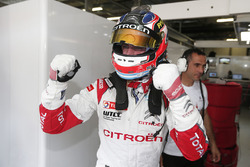 Polesitter Jose Maria Lopez, Citroën C-Elysée WTCC, Citroën World Touring Car Team WTCC