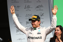 Подіум: переможець Льюіс Хемілтон, Mercedes AMG F1