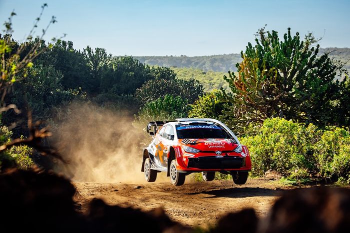 Sami Pajari, Marko Salminen, Toyota Gazoo Racing WRT2 Toyota GR Yaris Rally1