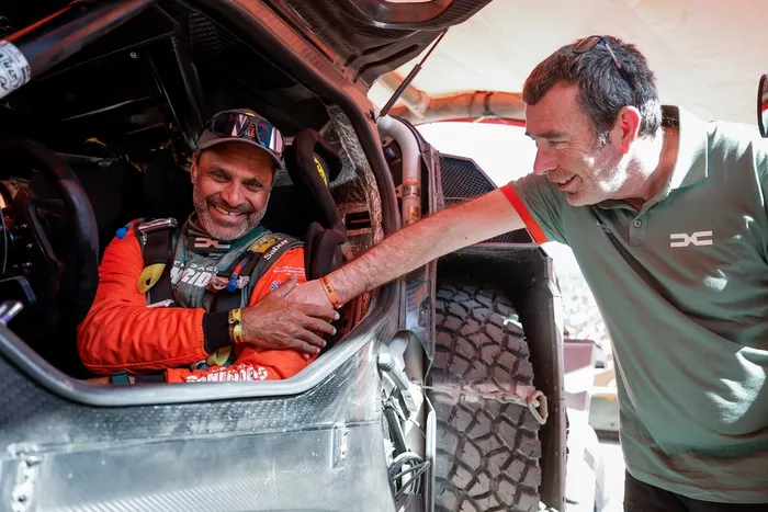 Bruno Famin, #299 The Dacia Sandriders Dacia: Nasser Al-Attiyah