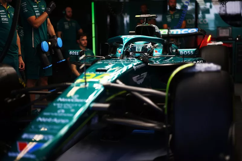 Stoffel Vandoorne, pilote de réserve de l'Aston Martin F1 Team