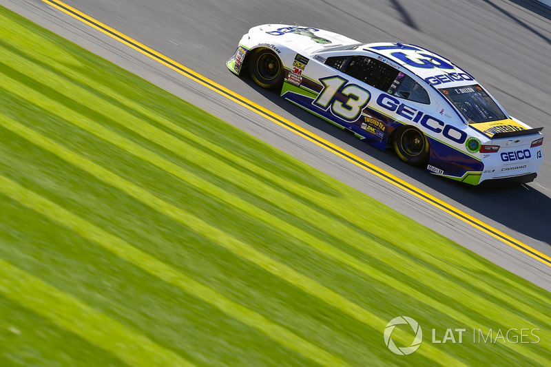 Crash: Ty Dillon, Germain Racing, Chevrolet