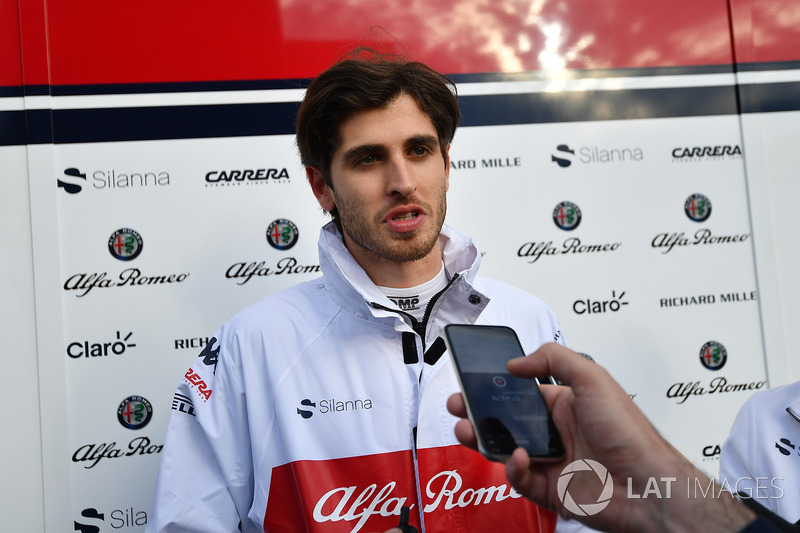 Antonio Giovinazzi, Sauber