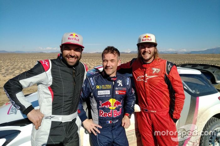 Antione Meo, Sebastien Loeb, Toby Price