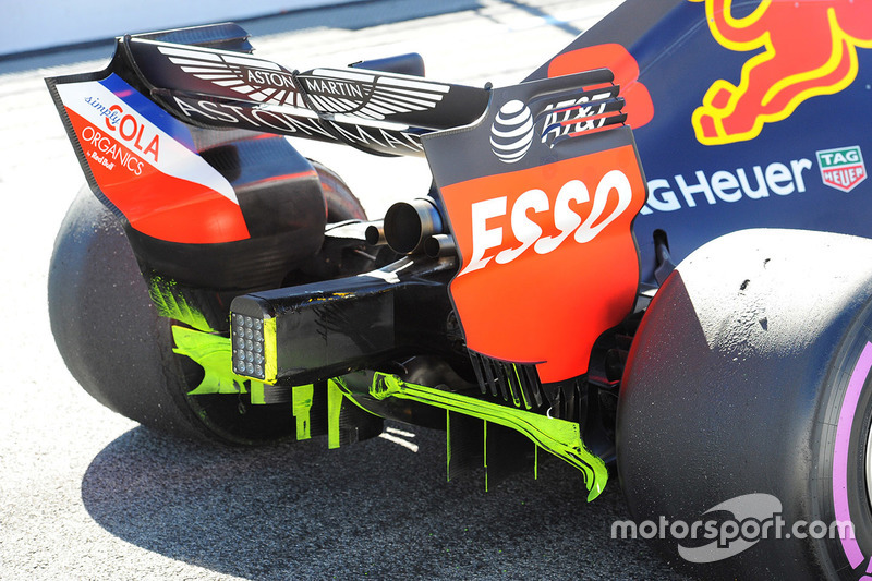 Red Bull Racing RB14, hátsó részlet