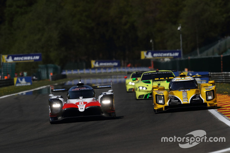 #8 Toyota Gazoo Racing Toyota TS050: Sébastien Buemi, Kazuki Nakajima, Fernando Alonso