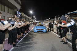Il campione del mondo Thed Björk, Polestar Cyan Racing, Volvo S60 Polestar TC1