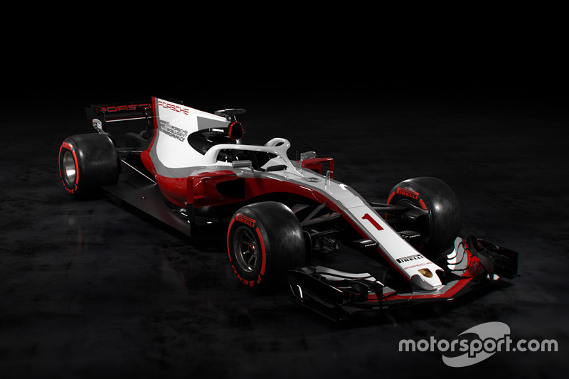 Designstudie: Formel-1-Auto von Porsche