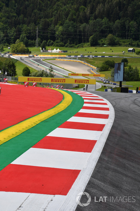 Dettaglio della pista del Red Bull Ring
