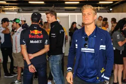 Marcus Ericsson, Sauber on the drivers parade