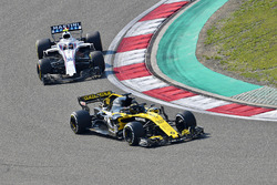 Nico Hulkenberg, Renault Sport F1 Team R.S. 18 e Sergey Sirotkin, Williams FW41