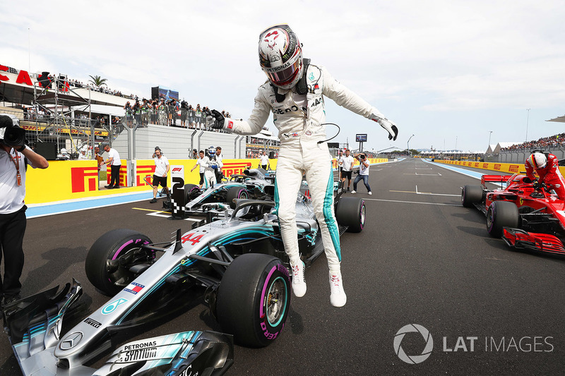 Poleman Lewis Hamilton, Mercedes AMG F1