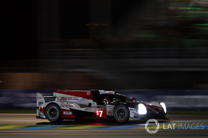 #7 Toyota Gazoo Racing Toyota TS050: Mike Conway, Kamui Kobayashi, Jose Maria Lopez