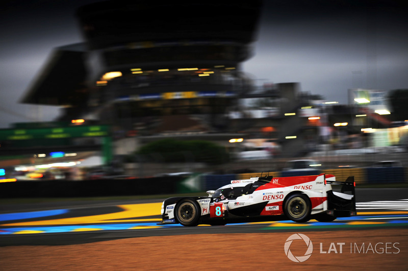 1: #8 Toyota Gazoo Racing Toyota TS050: Sebastien Buemi, Kazuki Nakajima, Fernando Alonso, 3'15.377