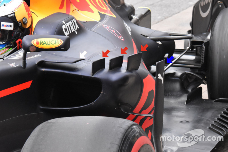 Red Bull Racing RB13, detail