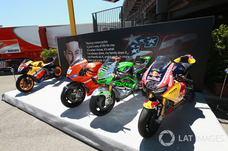 Tributo Nicky Hayden en todas las motos