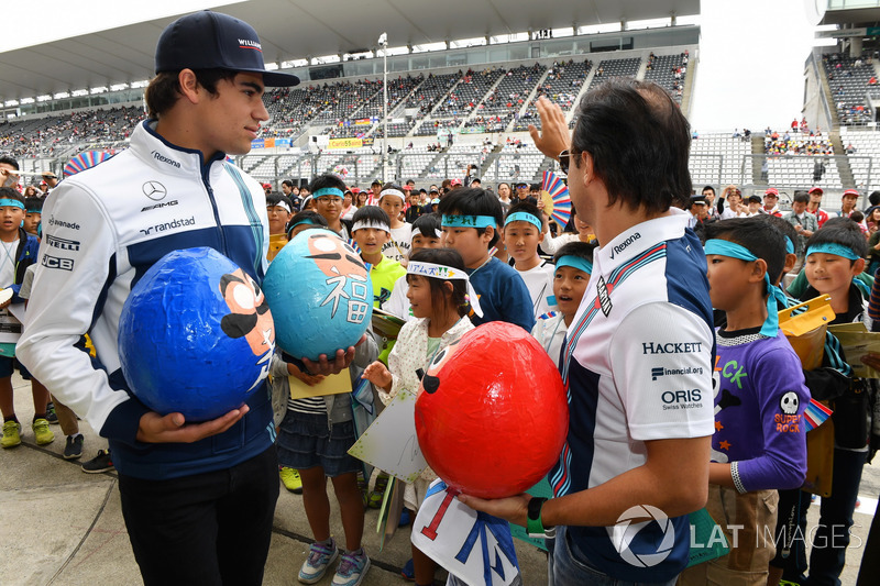 Lance Stroll, Williams and Felipe Massa, Williams, young Williams fans