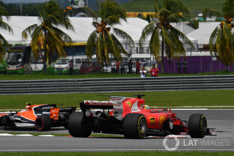 Sebastian Vettel, Ferrari: 20
