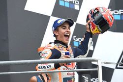 Podium: ganador, Marc Márquez, Repsol Honda Team