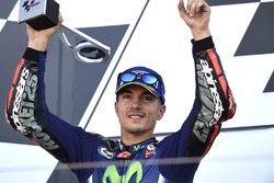 Podium: second place Maverick Viñales, Yamaha Factory Racing