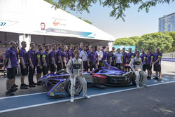 Virgin Team Photo, Sam Bird, DS Virgin Racing, Spark-Citroen, Virgin DSV-02, Alex Lynn, DS Virgin Racing, Spark-Citroen, Virgin DSV-02, Jose Maria Lopez, DS Virgin Racing, Spark-Citroen, Virgin DSV-02