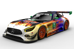 #75 команди SunEnergy1 Riley Motorsports Mercedes AMG GT3