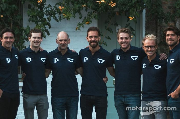 Adrian Newey, Jean-Éric Vergne y Veloce Racing Team